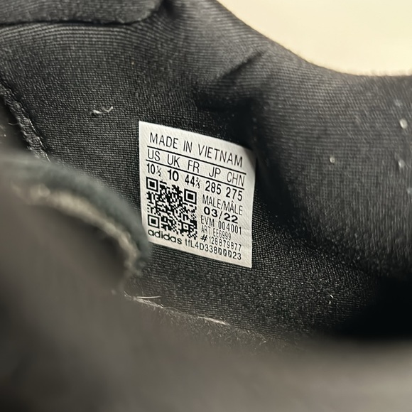 Adidas Ozweego Core All Black Carbon Mesh Mens Shoes US Size 10.5 - Picture 9 of 12